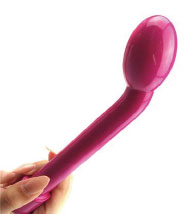 Pink Rose G-spot vibrator from Too Timid