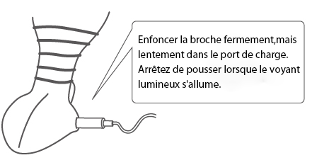 Hush de Lovense port de charge.