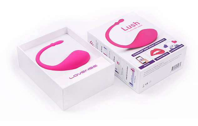Lush by Lovense packaging. Lush by Lovense packaging.