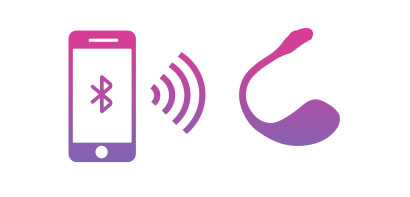 Lush can be used for close-range control by syncing it with your phone.