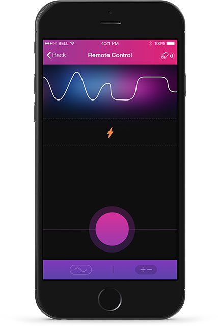 Lush by Lovense. The most powerful Bluetooth remote-controlled vibrator.
