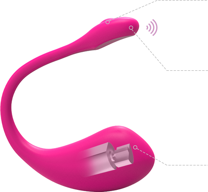New Lush By Lovense Improved Remote Control Vibrator-6507