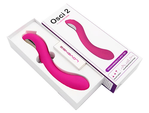 Osci by Lovense packaging.